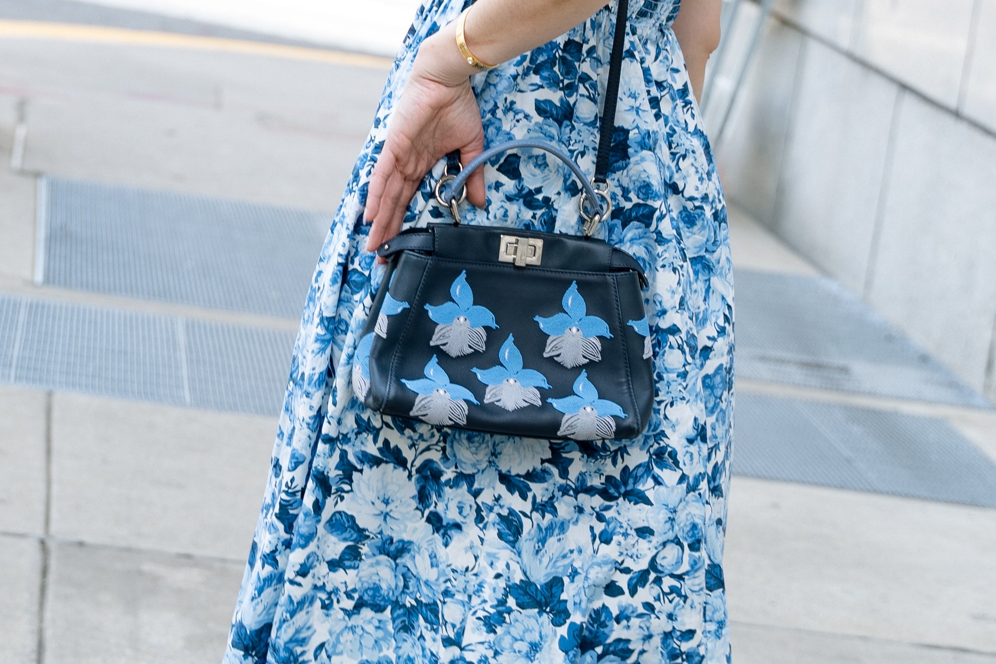 Fendi blooming flowers